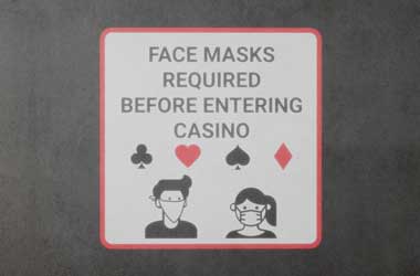 Face  Masks required to enter a casino
