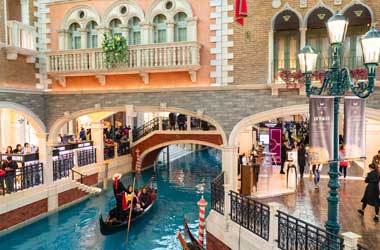 Tourists at the Venetian Macao
