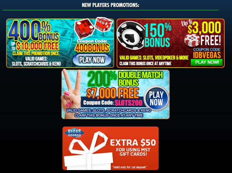 Vegas Casino Online Promotions
