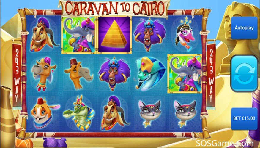 Caravan to Cairo Video Slot