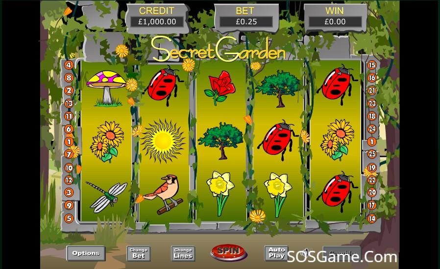 Secret Garden 2 Video Slot