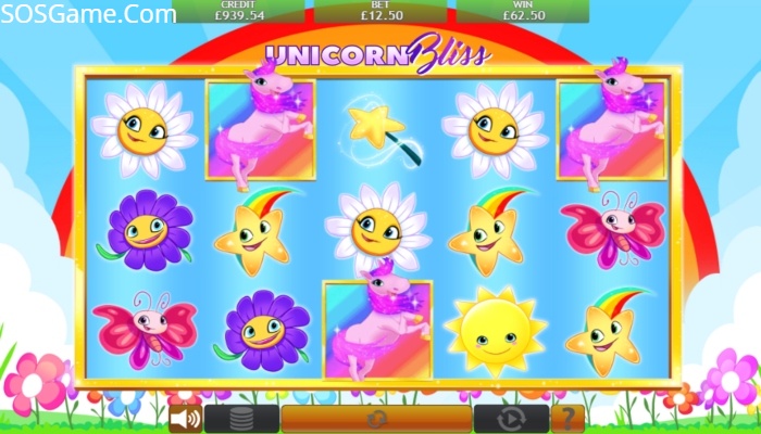 Unicorn Bliss Jackpot Video Slot